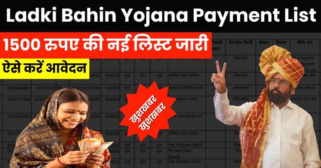 Ladki Bahin Payment List